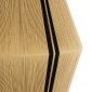 GloboStar® SALERNO 02077 Boho Κρεμαστό Φωτιστικό Πλέγμα Μονόφωτο 1 x E27 IP20 Μπεζ & Μαύρο Σχοινί - Μ50 x Π50 x Υ80cm