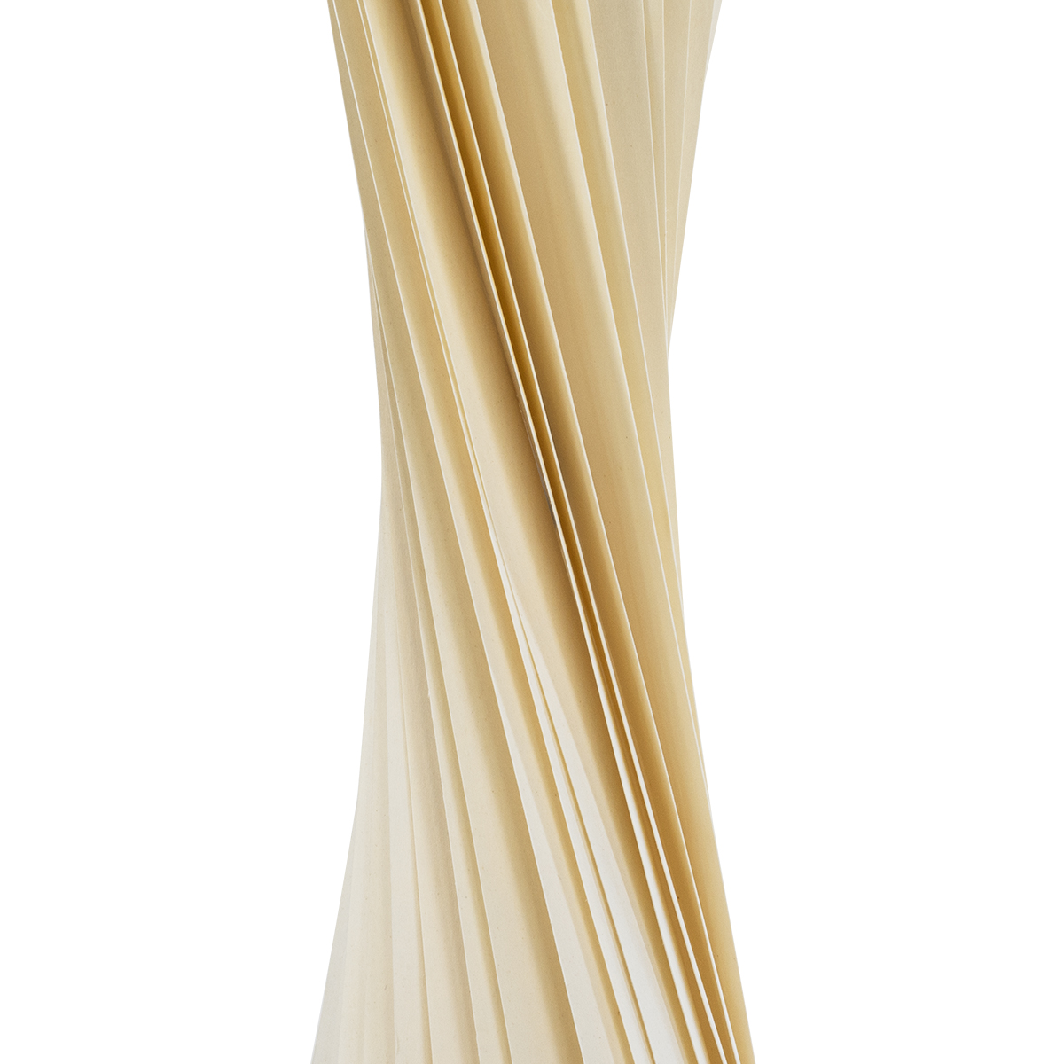 GloboStar® PRAIA 02225 Μοντέρνο Επιδαπέδιο Φωτιστικό Δίφωτο 2 x E27 IP20 Μπεζ Ξύλο - Μ25 x Π25 x Υ145cm