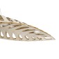 GloboStar® NANI 02285 Μοντέρνο Κρεμαστό Φωτιστικό Πλέγμα LED -W -lm -° AC 220-240V IP20 Φυσικό Λευκό 4500K Μπεζ Ξύλο - Μ48 x Π48 x Υ18cm - 2 Xρόνια Εγγύηση