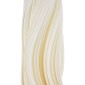 GloboStar® CERULEAN 02312 Μοντέρνο Επιδαπέδιο Φωτιστικό Μονόφωτο 1 x E27 IP20 Μπεζ & Λευκό Πολυβινυλοχλωρίδιο με Χάλκινο Μέταλλο - Μ30 x Π30 x Υ155cm