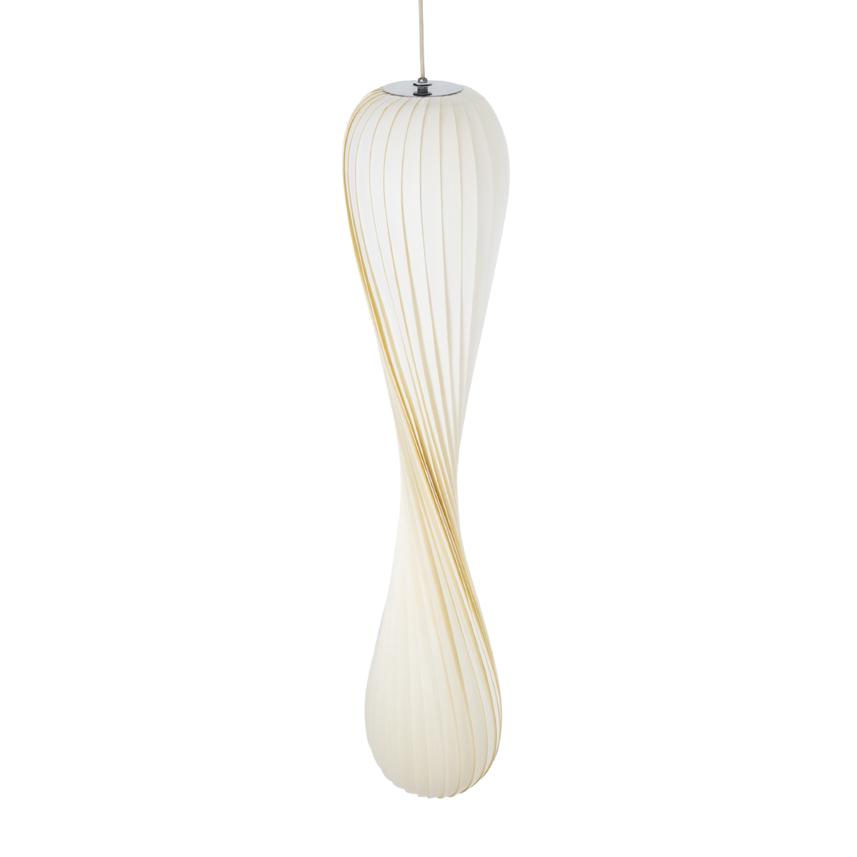 GloboStar® PRAIA 02317 Μοντέρνο Κρεμαστό Φωτιστικό Πλέγμα Δίφωτο 2 x E27 IP20 Μπεζ & Λευκό Ξύλο - Μ25 x Π25 x Υ145cm