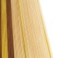 GloboStar® SALERNO 02331 Boho Επιδαπέδιο Φωτιστικό Μονόφωτο 1 x E27 IP20 Μπεζ, Καφε & Κίτρινο Νήμα - Μ50 x Π50 x Υ70cm