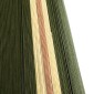 GloboStar® SALERNO 02332 Boho Επιδαπέδιο Φωτιστικό Μονόφωτο 1 x E27 IP20 Πράσινο, Μπεζ και Καφέ Νήμα - Μ50 x Π50 x Υ70cm