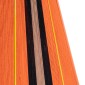 GloboStar® SALERNO 02337 Boho Κρεμαστό Φωτιστικό Πλέγμα Μονόφωτο 1 x E27 IP20 Πολύχρωμο Σχοινί - Μ50 x Π50 x Υ60cm