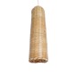 GloboStar® WAIKIKI 02349 Boho Κρεμαστό Φωτιστικό Πλέγμα Μονόφωτο 1 x E27 IP20 Μπεζ Ξύλο - Μ20 x Π20 x Υ80cm