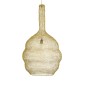 GloboStar® KENTUCKY 02357 Vintage Κρεμαστό Φωτιστικό Πλέγμα Μονόφωτο 1 x E27 IP20 Χρυσό Μέταλλο - Μ60 x Π60 x Υ90cm