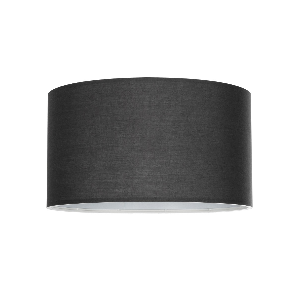 GloboStar® CILIO 203-0158 Μοντέρνο Φωτιστικό Οροφής Καπέλο Μονόφωτο 1 x E27 IP20 Γκρι Ύφασμα - Μ38 x Π30 x Υ21cm