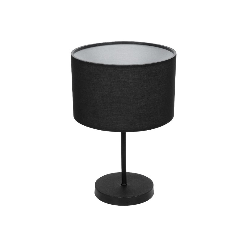 GLOBOSTAR® STRING 204-0196 Μοντέρνο Επιτραπέζιο Φωτιστικό Πορτατίφ με Ντουί 1 x E27 AC 220-240V IP20 - Μαύρο - Μ24 x Π24 x Υ36cm