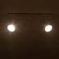 GloboStar® LEONARDO 60347 Μοντέρνο Φωτιστικό Οροφής Ράγα με Κινούμενα Σποτ LED Spot Downlight 20W 2400lm 60° AC 220-240V IP20 Μ32 x Π7 x Υ11.8cm - Λευκό - Φυσικό Λευκό 4500K - Bridgelux COB - 5 Years Warranty
