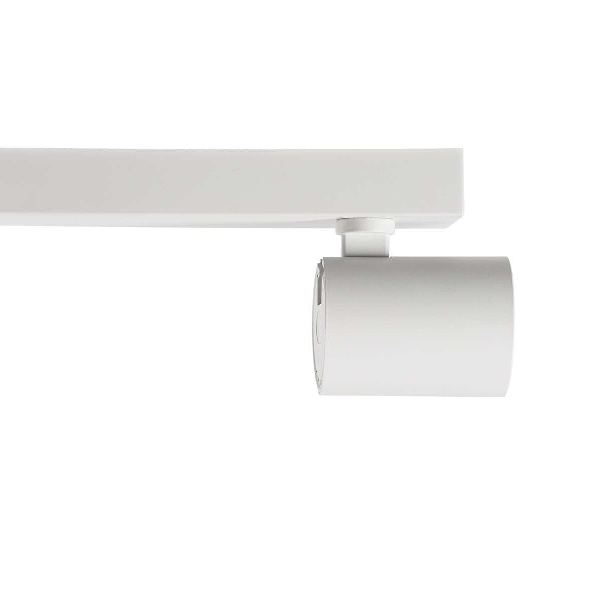 GloboStar® LEONARDO 60349 Μοντέρνο Φωτιστικό Οροφής Ράγα με Κινούμενα Σποτ LED Spot Downlight 30W 3600lm 60° AC 220-240V IP20 Μ52 x Π7 x Υ11.8cm - Λευκό - Φυσικό Λευκό 4500K - Bridgelux COB - 5 Years Warranty