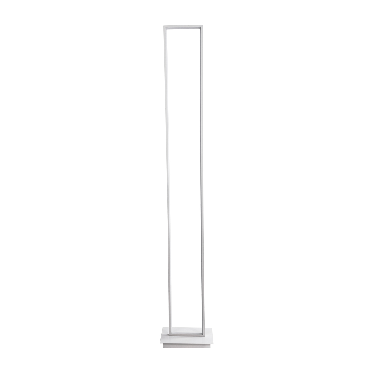 GloboStar® CORNELIE 60464 Επιδαπέδιο Φωτιστικό LED CCT 24W 2640lm 200° AC 220-240V - Εναλλαγή Φωτισμού μέσω Διακόπτη On/Off All In One Ψυχρό 6000k+Φυσικό 4500k+Θερμό 2700k Μ26 x Π16 x Υ153cm - Λευκό - 3 Χρόνια Εγγύηση