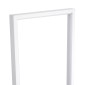 GloboStar® CORNELIE 60464 Επιδαπέδιο Φωτιστικό LED CCT 24W 2640lm 200° AC 220-240V - Εναλλαγή Φωτισμού μέσω Διακόπτη On/Off All In One Ψυχρό 6000k+Φυσικό 4500k+Θερμό 2700k Μ26 x Π16 x Υ153cm - Λευκό - 3 Χρόνια Εγγύηση