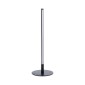 GloboStar® DALUMA 60467 Επιτραπέζιο Φωτιστικό LED CCT 8W 880lm 200° AC 220-240V - Εναλλαγή Φωτισμού μέσω On/Off All In One Ψυχρό 6000k+Φυσικό 4500k+Θερμό 2700k Μ15 x Π15 x Υ46cm - Mαύρο - 3 Χρόνια Εγγύηση