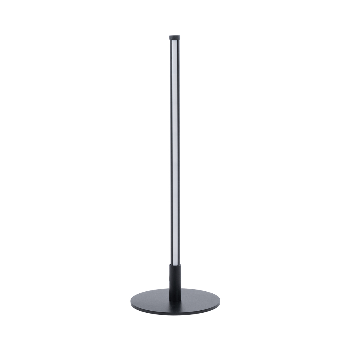 GloboStar® DALUMA 60467 Επιτραπέζιο Φωτιστικό LED CCT 8W 880lm 200° AC 220-240V - Εναλλαγή Φωτισμού μέσω On/Off All In One Ψυχρό 6000k+Φυσικό 4500k+Θερμό 2700k Μ15 x Π15 x Υ46cm - Mαύρο - 3 Χρόνια Εγγύηση