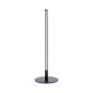 GloboStar® DALUMA 60467 Επιτραπέζιο Φωτιστικό LED CCT 8W 880lm 200° AC 220-240V - Εναλλαγή Φωτισμού μέσω On/Off All In One Ψυχρό 6000k+Φυσικό 4500k+Θερμό 2700k Μ15 x Π15 x Υ46cm - Mαύρο - 3 Χρόνια Εγγύηση