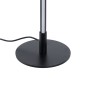 GloboStar® DALUMA 60467 Επιτραπέζιο Φωτιστικό LED CCT 8W 880lm 200° AC 220-240V - Εναλλαγή Φωτισμού μέσω On/Off All In One Ψυχρό 6000k+Φυσικό 4500k+Θερμό 2700k Μ15 x Π15 x Υ46cm - Mαύρο - 3 Χρόνια Εγγύηση