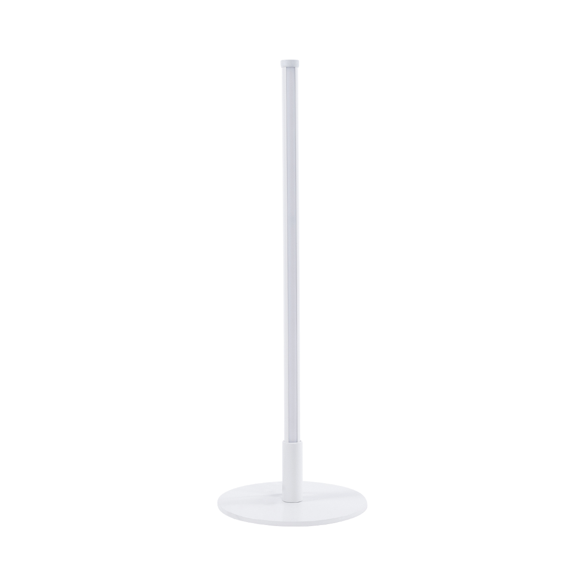 GloboStar® DALUMA 60468 Επιτραπέζιο Φωτιστικό LED CCT 8W 880lm 200° AC 220-240V - Εναλλαγή Φωτισμού μέσω On/Off All In One Ψυχρό 6000k+Φυσικό 4500k+Θερμό 2700k Μ15 x Π15 x Υ46cm - Λευκό - 3 Χρόνια Εγγύηση