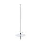 GloboStar® DALUMA 60468 Επιτραπέζιο Φωτιστικό LED CCT 8W 880lm 200° AC 220-240V - Εναλλαγή Φωτισμού μέσω On/Off All In One Ψυχρό 6000k+Φυσικό 4500k+Θερμό 2700k Μ15 x Π15 x Υ46cm - Λευκό - 3 Χρόνια Εγγύηση