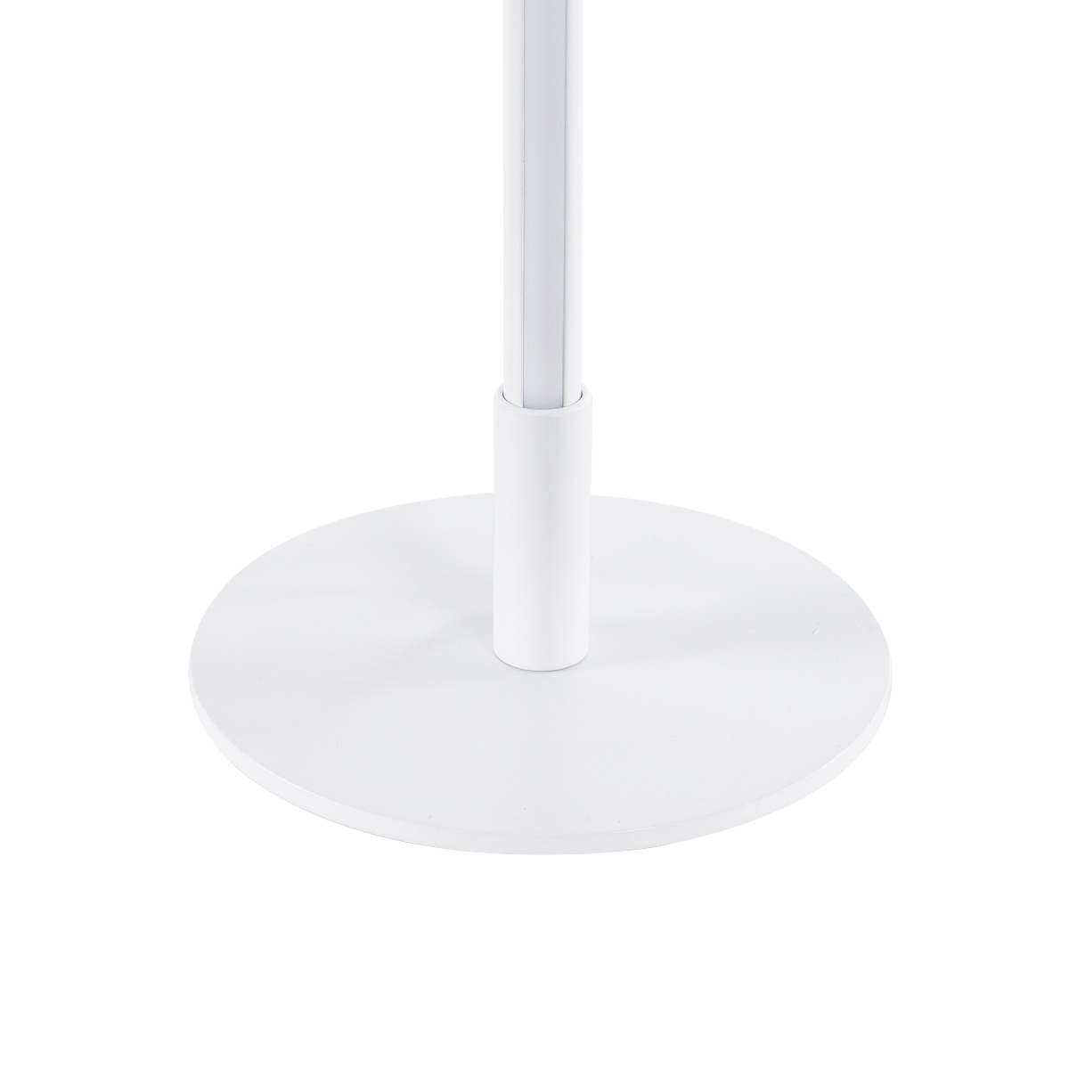 GloboStar® DALUMA 60468 Επιτραπέζιο Φωτιστικό LED CCT 8W 880lm 200° AC 220-240V - Εναλλαγή Φωτισμού μέσω On/Off All In One Ψυχρό 6000k+Φυσικό 4500k+Θερμό 2700k Μ15 x Π15 x Υ46cm - Λευκό - 3 Χρόνια Εγγύηση