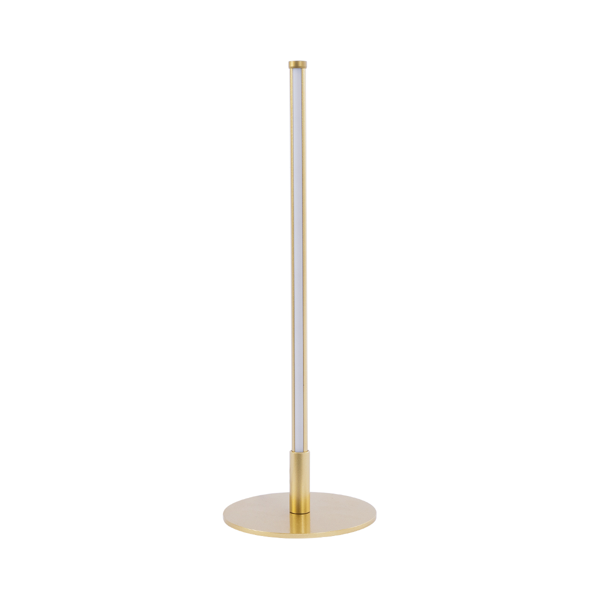 GloboStar® DALUMA 60469 Επιτραπέζιο Φωτιστικό LED CCT 8W 880lm 200° AC 220-240V - Εναλλαγή Φωτισμού μέσω On/Off All In One Ψυχρό 6000k+Φυσικό 4500k+Θερμό 2700k Μ15 x Π15 x Υ46cm - Χρυσό - 3 Χρόνια Εγγύηση