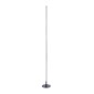 GloboStar® DALUMA 60470 Επιδαπέδιο Φωτιστικό LED CCT 24W 2640lm 200° AC 220-240V - Εναλλαγή Φωτισμού μέσω On/Off All In One Ψυχρό 6000k+Φυσικό 4500k+Θερμό 2700k Μ18 x Π18 x Υ160cm - Μαύρο - 3 Χρόνια Εγγύηση