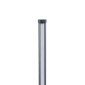 GloboStar® DALUMA 60470 Επιδαπέδιο Φωτιστικό LED CCT 24W 2640lm 200° AC 220-240V - Εναλλαγή Φωτισμού μέσω On/Off All In One Ψυχρό 6000k+Φυσικό 4500k+Θερμό 2700k Μ18 x Π18 x Υ160cm - Μαύρο - 3 Χρόνια Εγγύηση