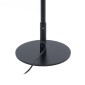 GloboStar® DALUMA 60470 Επιδαπέδιο Φωτιστικό LED CCT 24W 2640lm 200° AC 220-240V - Εναλλαγή Φωτισμού μέσω On/Off All In One Ψυχρό 6000k+Φυσικό 4500k+Θερμό 2700k Μ18 x Π18 x Υ160cm - Μαύρο - 3 Χρόνια Εγγύηση