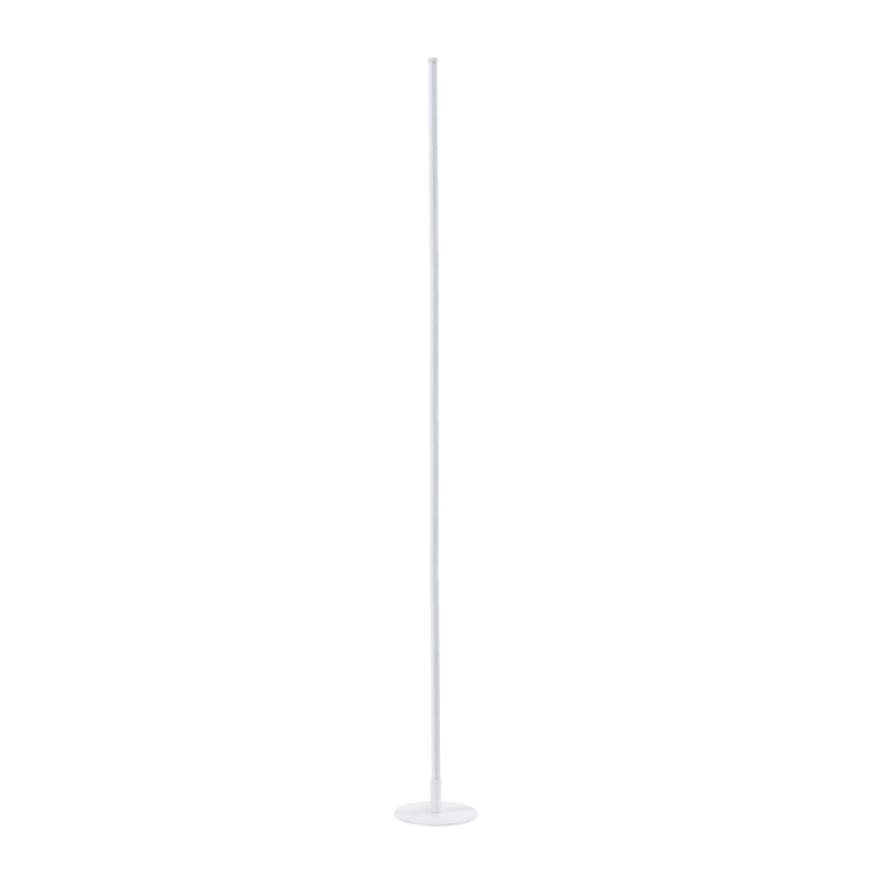 GloboStar® DALUMA 60471 Μοντέρνο Επιδαπέδιο Φωτιστικό LED 24W 2640lm 200° AC 220-240V IP20 Ρυθμιζόμενο Λευκό CCT με Διακόπτη On/Off από 2700K έως 6000K - Λευκό - Μ18 x Π18 x Υ160cm - 3 Χρόνια Εγγύηση