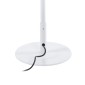 GloboStar® DALUMA 60471 Επιδαπέδιο Φωτιστικό LED CCT 24W 2640lm 200° AC 220-240V - Εναλλαγή Φωτισμού μέσω On/Off All In One Ψυχρό 6000k+Φυσικό 4500k+Θερμό 2700k Μ18 x Π18 x Υ160cm - Λευκό - 3 Χρόνια Εγγύηση