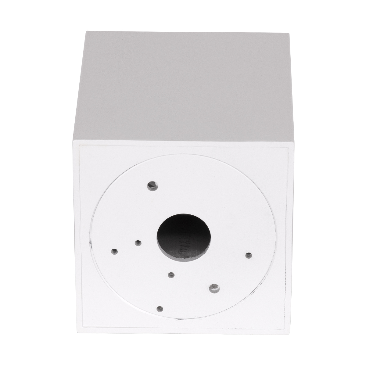 GloboStar® AKIRA 60622 Επιφανειακό Κινούμενο Τετράγωνο Φωτιστικό Σποτ Αλουμινίου με Ντουί GU10 AC 220-240V IP44 Μ8 x Π8 x Υ10cm - Λευκό - 5 Years Warranty