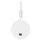 GloboStar® GOOSE 60881 Μοντέρνο Φωτιστικό Τοίχου - Απλίκα Ξενοδοχείου Bed Side LED 6W 600lm 36° & 360° AC 220-240V - Reading Light & 360° Κρυφός Φωτισμός - Φορτιστής USB 3A - Μ15.5 x Π15 x Υ30.5cm - Φυσικό Λευκό 4500K - Λευκό