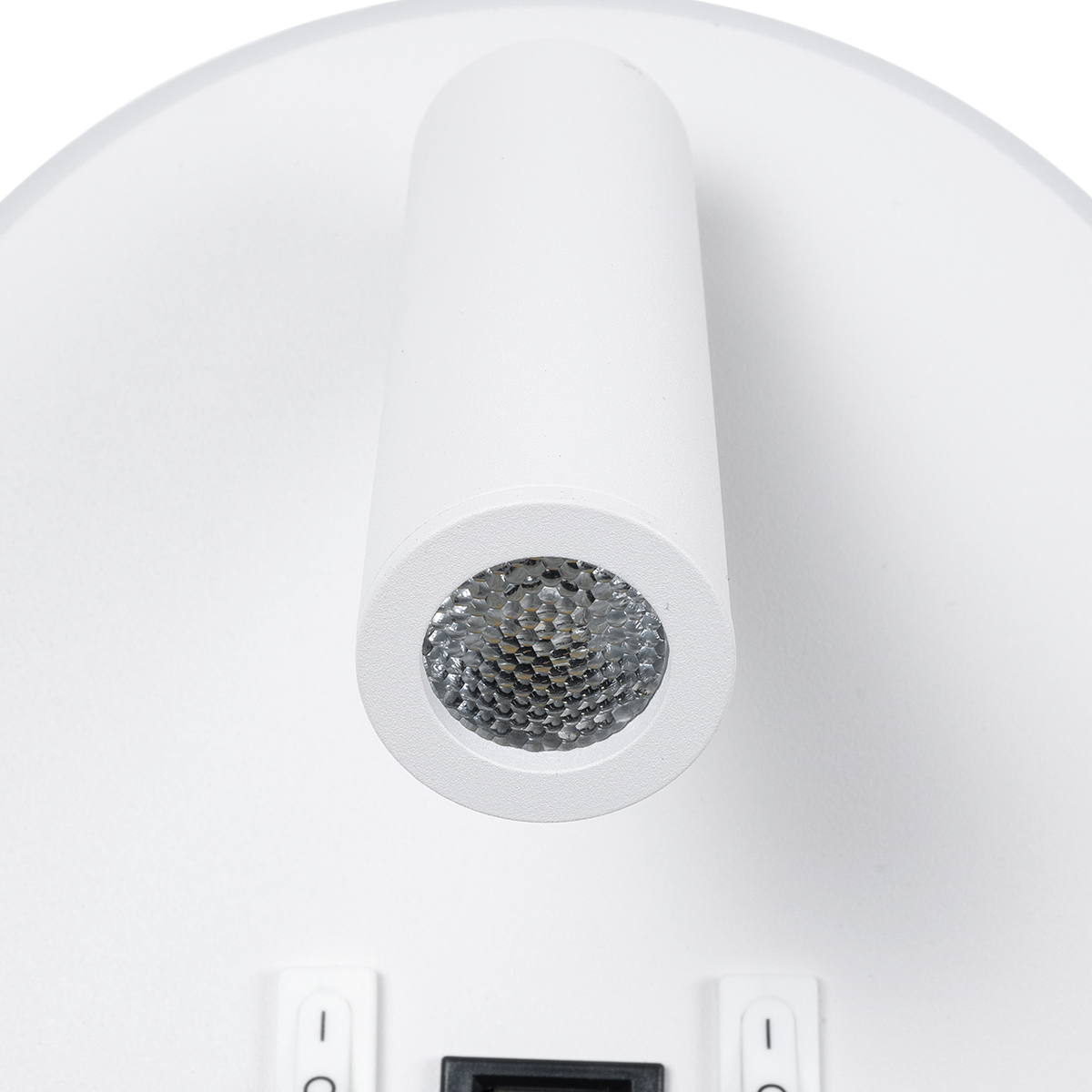GloboStar® LADY-R 60939 Μοντέρνο Φωτιστικό Τοίχου - Απλίκα Ξενοδοχείου Bed Side LED 6W 600lm 36° & 360° AC 220-240V - Reading Light & Κρυφός Φωτισμός - Φορτιστής USB 3A - Φ15 x Υ7cm - Φυσικό Λευκό 4500K - Λευκό - 3 Χρόνια Εγγύηση
