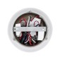 GloboStar® LADY-R 60941 Μοντέρνο Φωτιστικό Τοίχου - Απλίκα Ξενοδοχείου Bed Side LED 6W 600lm 36° & 360° AC 220-240V - Reading Light & Κρυφός Φωτισμός - Φορτιστής USB 3A - Φ15 x Υ7cm - Φυσικό Λευκό 4500K - Νίκελ Βούρτσας - 3 Χρόνια Εγγύηση