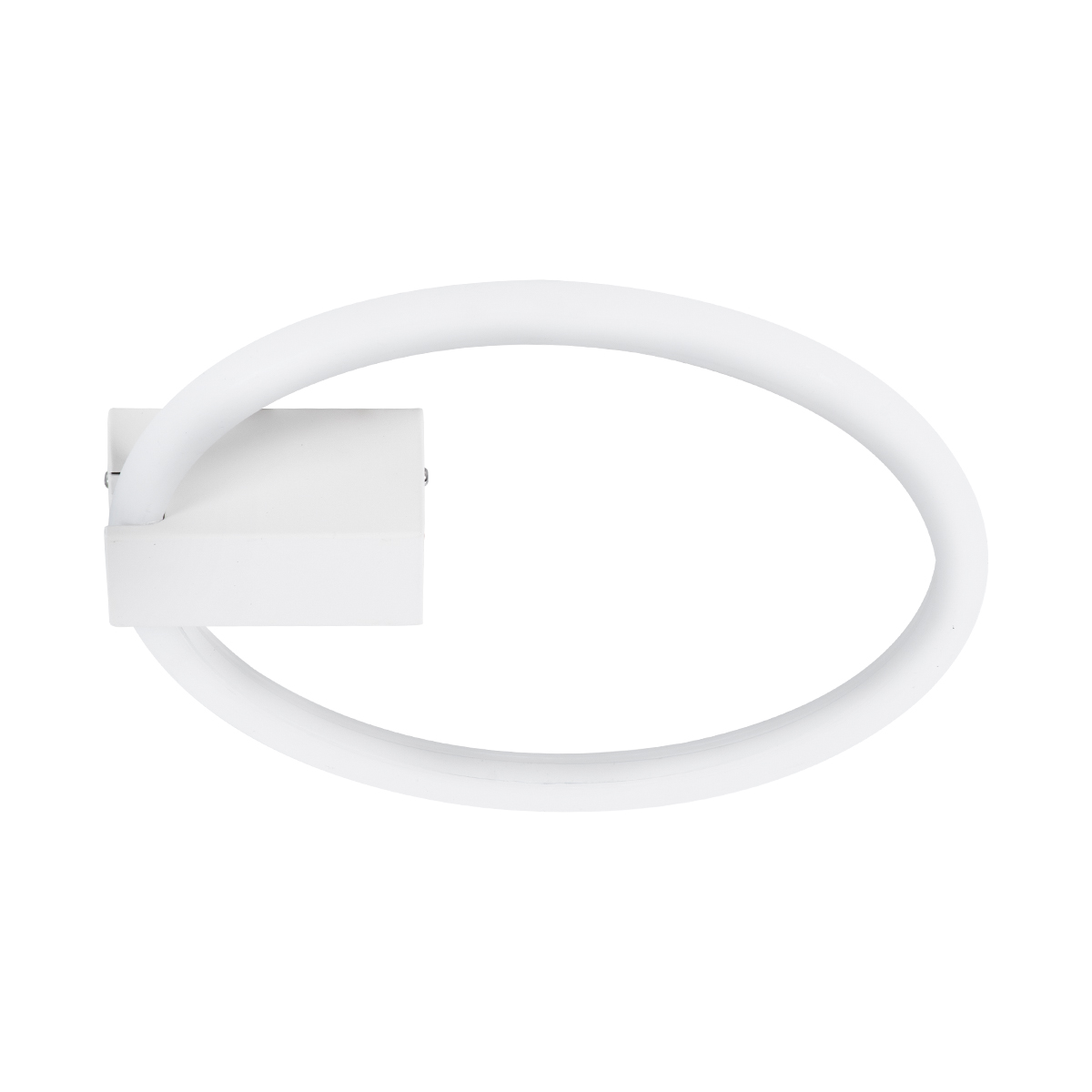 GloboStar® CINDERELLA 60977 Φωτιστικό Οροφής Δαχτυλίδι-Κύκλος LED CCT 16W 1792lm 360° AC 220-240V - Εναλλαγή Φωτισμού μέσω Διακόπτη On/Off All In One Ψυχρό 6000k+Φυσικό 4500k+Θερμό 2700k Φ28cm - Λευκό - 3 Years Warranty