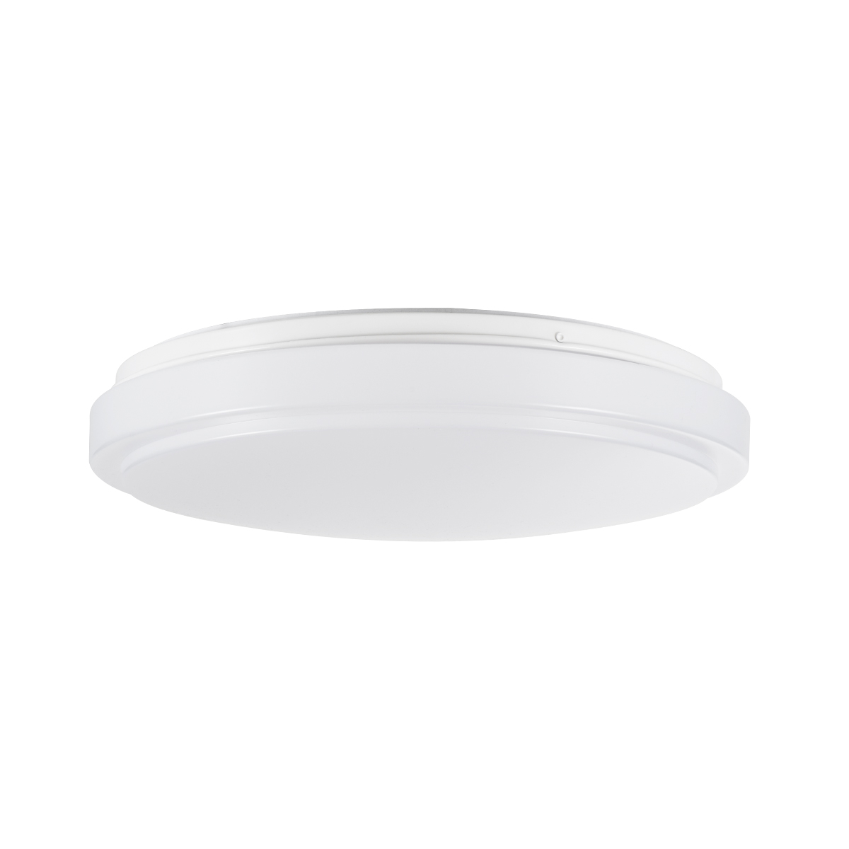 GloboStar® EMERGANO 60993 Πλαφονιέρα Οροφής LED 30W 2850lm 120° AC 220-240V με Ενσωματωμένο Σύστημα Emergency Li-ion 3450mAh/12.8Wh με Αυτονομία 3hrs - Αδιάβροχη IP54 Φ38 x Υ5.3cm Φυσικό Λευκό 4500K - Λευκό - Bridgelux Chips - 3 Years Warranty
