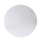 GloboStar® SENSORANO 60994 Πλαφονιέρα Οροφής LED 30W 3000lm 120° AC 220-240V με Ενσωματωμένο Σύστημα Ρυθμιζόμενου Microwave Αισθητήρα Κίνησης - Αδιάβροχη IP54 Φ38 x Υ5.3cm Ψυχρό Λευκό 6000K - Λευκό - Bridgelux Chips - 3 Years Warranty