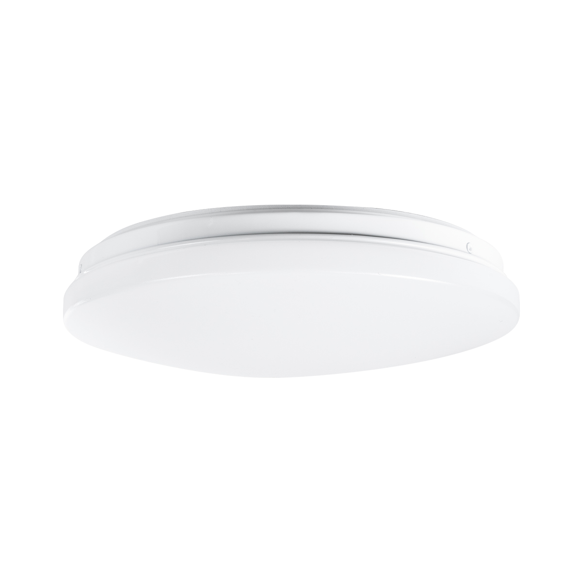 GloboStar® CELANO 61006 LED Πλαφονιέρα Οροφής Στρόγγυλη Φ26 20W 1900lm 120° AC 220-240V Αδιάβροχη IP54 Φ26 x Υ6cm Φυσικό Λευκό 4500K - 3 Χρόνια Εγγύηση