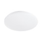 GloboStar® CELANO 61010 LED Πλαφονιέρα Οροφής Στρόγγυλη Φ33 30W 2700lm 120° AC 220-240V Αδιάβροχη IP54 Φ33 x Υ6cm Θερμό Λευκό 2700K - 3 Χρόνια Εγγύηση