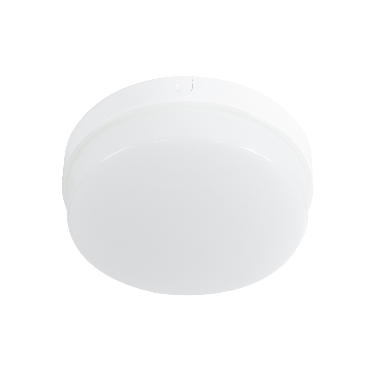 GloboStar® REVANO 61016 LED Πλαφονιέρα Οροφής Στρόγγυλη Φ17 15W 1350lm 180° AC 220-240V Αδιάβροχη IP54 Φ17 x Υ5cm Θερμό Λευκό 2700K - 2 Χρόνια Εγγύηση