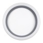 GloboStar® ARIANA 61036 Πλαφονιέρα Οροφής Κύκλος LED CCT 55W 6376lm 120° AC 220-240V - Εναλλαγή Φωτισμού μέσω Τηλεχειριστηρίου All In One Ψυχρό Λευκό 6000k+Φυσικό Λευκό 4500k+Θερμό Λευκό 2700k Dimmable Φ48cm - Ανθρακί - 3 Years Warranty