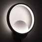 GloboStar® TED 61071 Φωτιστικό Τοίχου - Απλίκα Design LED CCT 9W 1080lm 300° AC 220-240V - Εναλλαγή Φωτισμού μέσω Διακόπτη On/Off All In One Ψυχρό 6000k+Φυσικό 4500k+Θερμό 2700k Μ20 x Π5.5 x Υ23cm - Λευκό