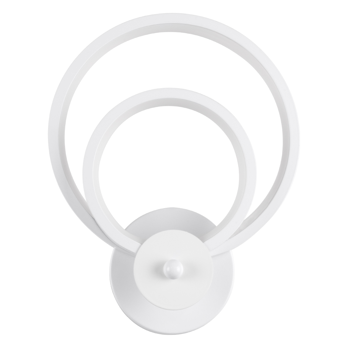 GloboStar® FREDDIE 61077 Φωτιστικό Τοίχου - Απλίκα Design LED CCT 15W 1800lm 300° AC 220-240V - Εναλλαγή Φωτισμού μέσω Διακόπτη On/Off All In One Ψυχρό 6000k+Φυσικό 4500k+Θερμό 2700k Μ20 x Π7.5 x Υ25cm - Λευκό