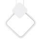 GloboStar® MARY 61083 Κρεμαστό Φωτιστικό Οροφής Design LED CCT 12W 1440lm 300° AC 220-240V - Εναλλαγή Φωτισμού μέσω Διακόπτη On/Off All In One Ψυχρό 6000k+Φυσικό 4500k+Θερμό 2700k Μ20 x Π2.3 x Υ28.5cm - Λευκό