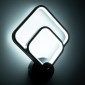 GloboStar® ANNA 61085 Φωτιστικό Τοίχου - Απλίκα Design LED CCT 15W 1800lm 300° AC 220-240V - Εναλλαγή Φωτισμού μέσω Διακόπτη On/Off All In One Ψυχρό 6000k+Φυσικό 4500k+Θερμό 2700k Μ25 x Π8 x Υ30cm - Μαύρο