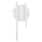 GloboStar® DRACO 61092 Φωτιστικό Οροφής Γραμμικό Linear Design LED CCT 36W 4428lm 120° AC 220-240V - Εναλλαγή Φωτισμού μέσω Τηλεχειριστηρίου All In One Ψυχρό 6000k+Φυσικό 4500k+Θερμό 2700k Dimmable Φ50 x Υ6cm - Λευκό - 3 Years Warranty