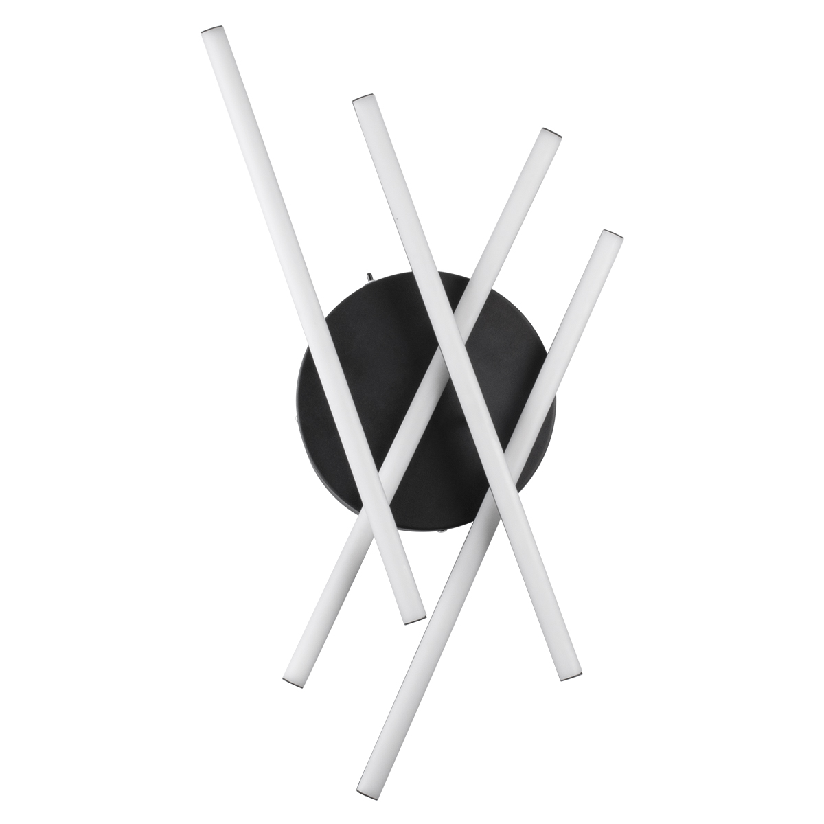 GloboStar® DRACO 61095 Φωτιστικό Οροφής Γραμμικό Linear Design LED CCT 60W 7380lm 120° AC 220-240V - Εναλλαγή Φωτισμού μέσω Τηλεχειριστηρίου All In One Ψυχρό 6000k+Φυσικό 4500k+Θερμό 2700k Dimmable Φ60 x Υ11cm - Μαύρο - 3 Years Warranty