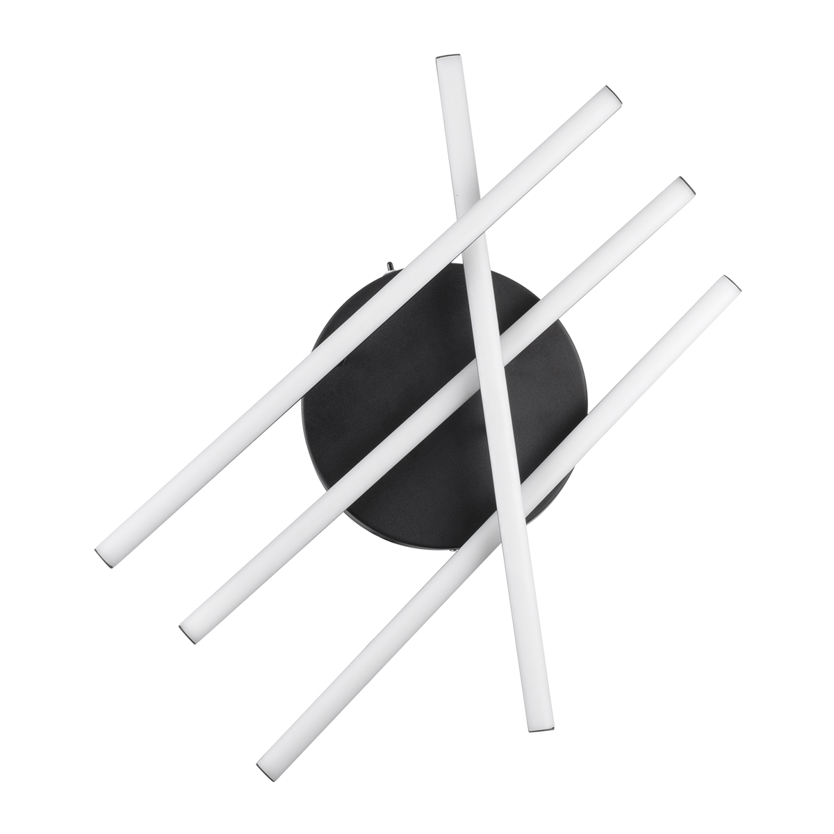 GloboStar® DRACO 61095 Φωτιστικό Οροφής Γραμμικό Linear Design LED CCT 60W 7380lm 120° AC 220-240V - Εναλλαγή Φωτισμού μέσω Τηλεχειριστηρίου All In One Ψυχρό 6000k+Φυσικό 4500k+Θερμό 2700k Dimmable Φ60 x Υ11cm - Μαύρο - 3 Years Warranty