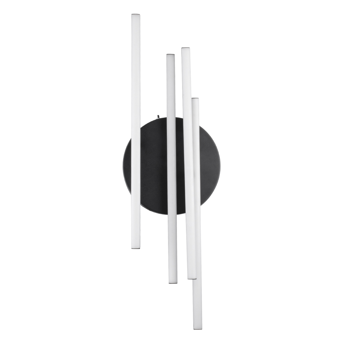 GloboStar® DRACO 61095 Φωτιστικό Οροφής Γραμμικό Linear Design LED CCT 60W 7380lm 120° AC 220-240V - Εναλλαγή Φωτισμού μέσω Τηλεχειριστηρίου All In One Ψυχρό 6000k+Φυσικό 4500k+Θερμό 2700k Dimmable Φ60 x Υ11cm - Μαύρο - 3 Years Warranty