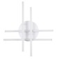 GloboStar® DRACO 61096 Φωτιστικό Οροφής Γραμμικό Linear Design LED CCT 60W 7380lm 120° AC 220-240V - Εναλλαγή Φωτισμού μέσω Τηλεχειριστηρίου All In One Ψυχρό 6000k+Φυσικό 4500k+Θερμό 2700k Dimmable Φ60 x Υ11cm - Λευκό - 3 Years Warranty
