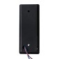 GloboStar® MANHATTAN 61097 Μοντέρνο Χωνευτό Φωτιστικό Τοίχου - Απλίκα Ξενοδοχείου Bed Side LED 3W 405lm 36° AC 220-240V - Reading Light - Μ7 x Π7 x Υ17cm - Φυσικό Λευκό 4500K - Μαύρο
